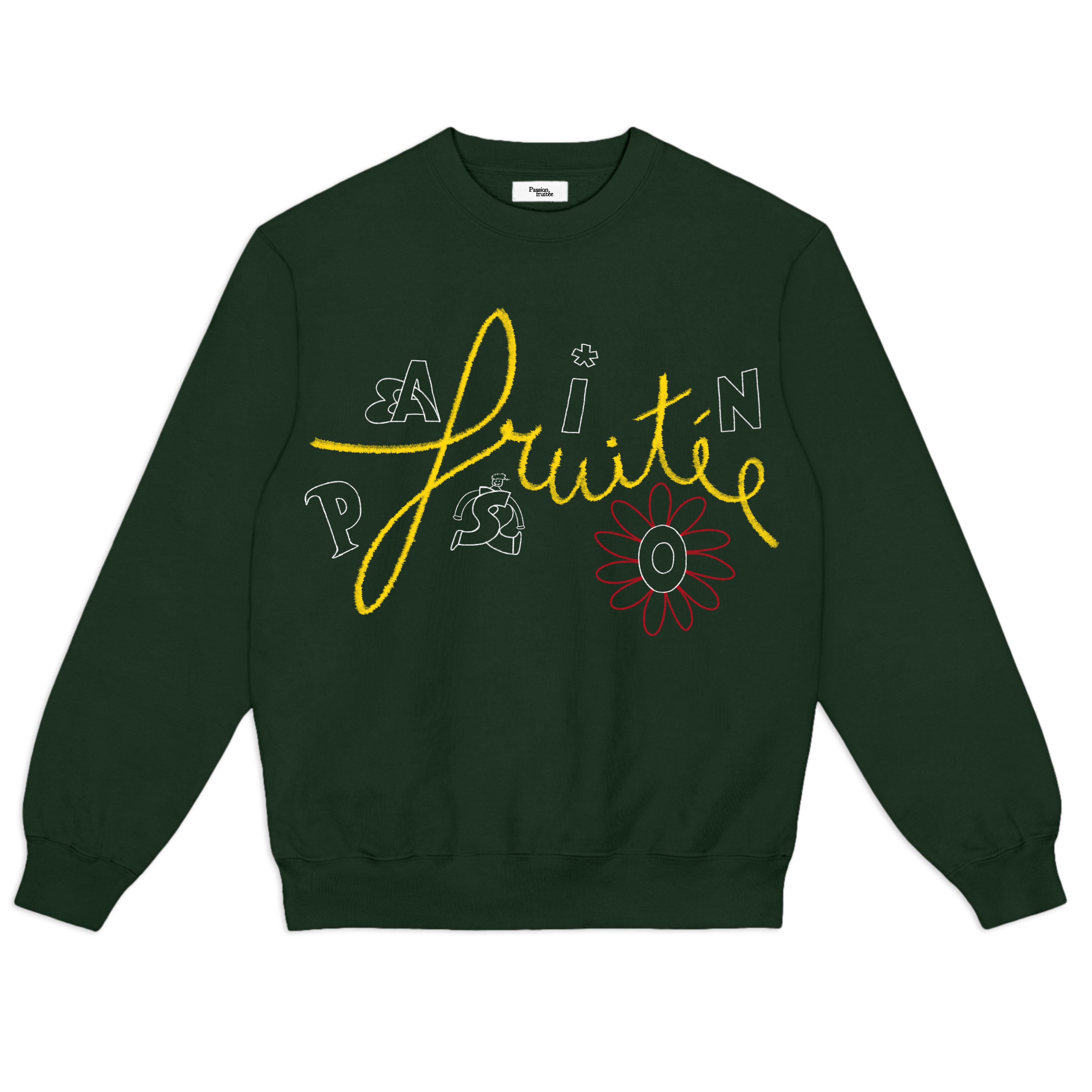 Green sweatshirt