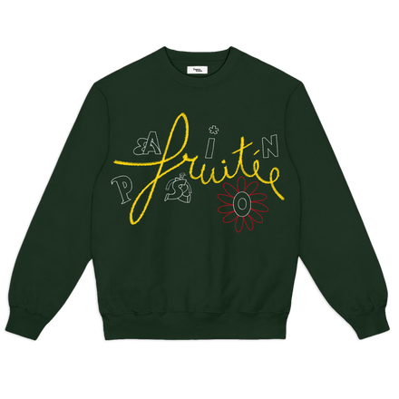 Green sweatshirt